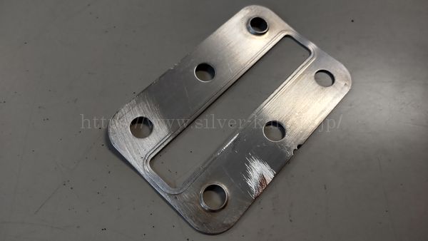 銅に銀メッキ部品