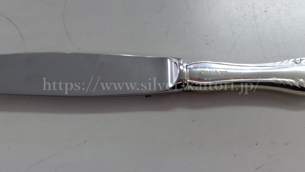 SILVER925刻印のナイフ